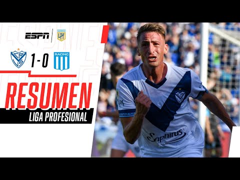 EL FORTÍN SUEÑA CON EL CAMPEONATO: VENCIÓ A LA ACADEMIA EN LINIERS | Vélez 1-0 Racing | RESUMEN