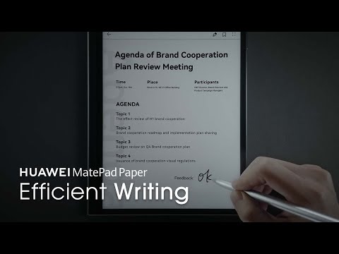 HUAWEI MatePad Paper - Efficient Writing