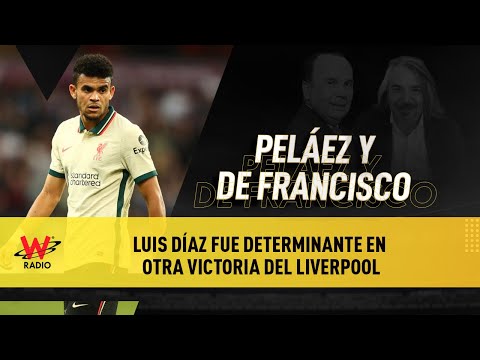 Luis Díaz fue determinante en otra victoria del Liverpool