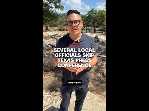 Several local officials skip Texas press conference