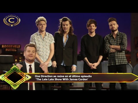 One Direction se reúne en el último episodio  ‘The Late Late Show With James Corden’