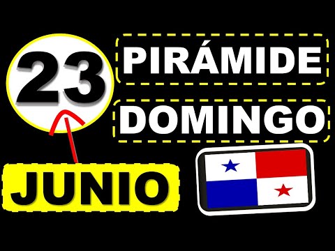 Pirámide de la Suerte Lotería de Panamá Para el Domingo 23 de Junio 2024 Decenas de Suerte Para Hoy