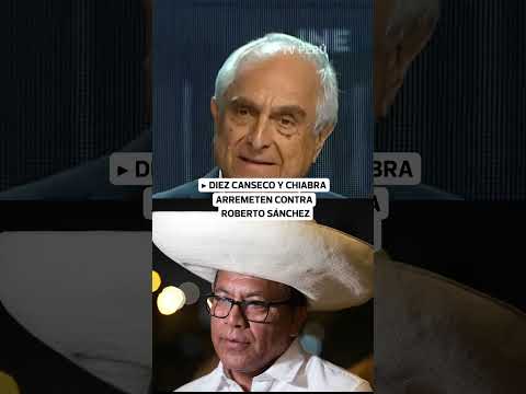 Diez Canseco y Roberto Chiabra arremeten contra Roberto Sánchez | El Comercio