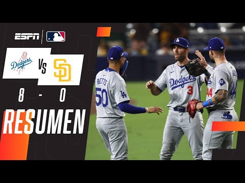 Resumen | Dodgers 8-0 Padres | MLB | NLDS | Los Dodger siguen vivos y forzan el 5to ante Padres