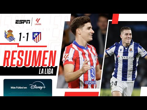 GOLAZO DE LA ARAÑA Y EMPATE CON SABOR AMARGO PARA EL ALETI | R. Sociedad 1-1 Atl. Madrid | RESUMEN