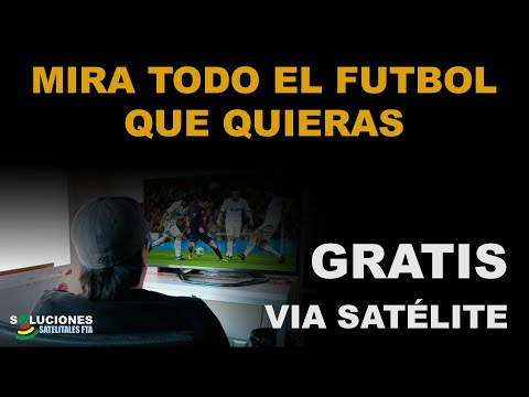 SOLO APUNTÉ UNA ANTENA A ESTE SATÉLITE y estoy viendo el Mundial de Clubes totalmente Gratis 😱