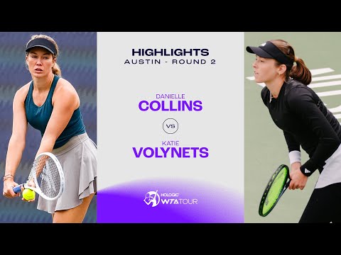 Danielle Collins vs. Katie Volynets | 2024 Austin Second Round | WTA Match Highlights