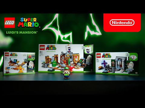 Discover a frightfully fun adventure with these LEGO Super Mario Luigi’s Mansion Sets