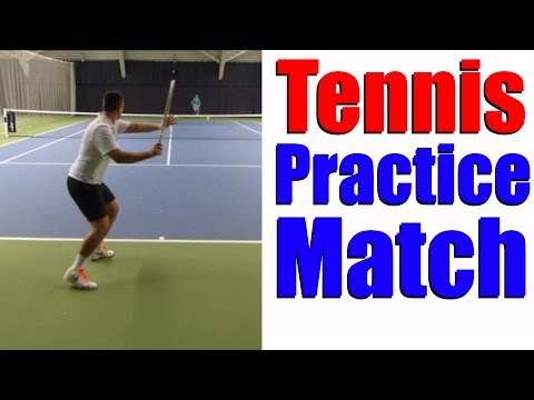 Tennis Point Play - Simon vs Student Part 4