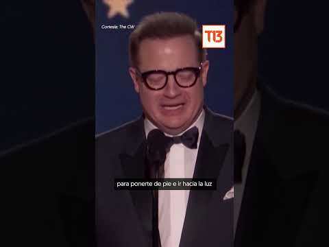 El emotivo discurso de Brendan Fraser en los Critics Choice Awards