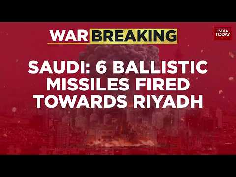 Breaking News: Iran Fires 6 Ballistic Missiles At Riyadh, Saudi Arabia Intercepts 2, 4 Fall In Gulf
