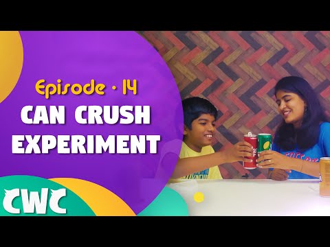 Can Crush Experiment | Ep#14 | Chitti with Chutties | CWC | Chitti