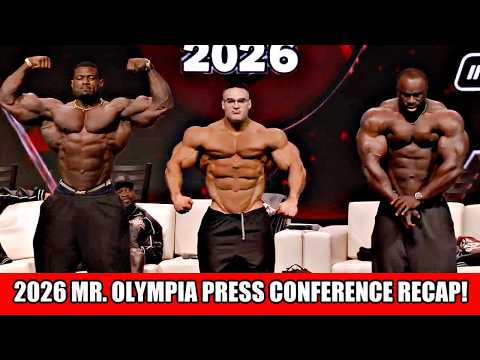 The 2026 Mr. Olympia Press Conference Was WILD!