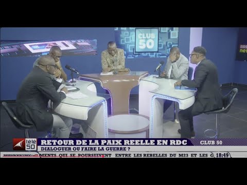 RETOUR DE LA PAIX REELLE EN RDC :DIALOGUER OU FAIRE LA GUERRE ?