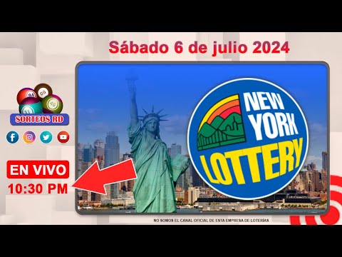 New York Lottery en vivo ?Sábado 6 de julio del 2024 - 10:30 PM #loteriasdominicanas