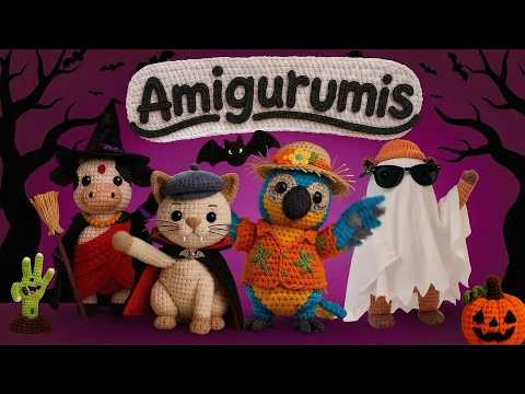 QUIZ Halloween | The Amigurumis Kids Songs & Games | #quiz #halloween #amigurumi #kids #children