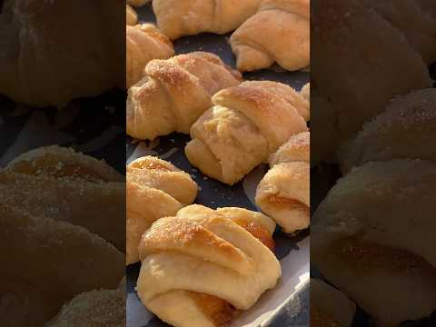 Пропорції у коментарях❤️ Рогалики за сімейним рецептом