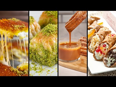 أشهر الحلويات في العالم العربي والعالم الغربي