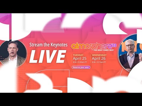 Atmosphere ’23 Technical Keynote Live Stream