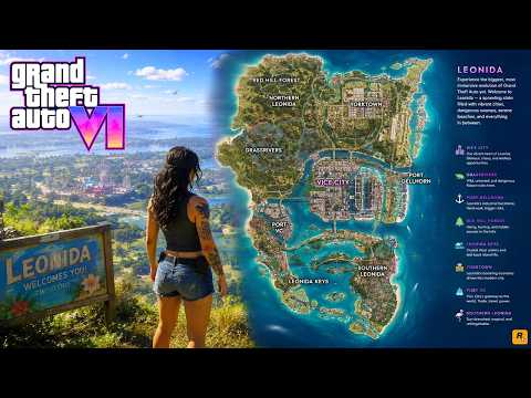 GTA 6 - Official Map Overview