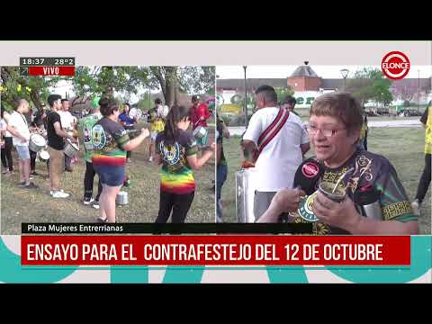 Ensayo par el Contrafestejo del 12 de octubre