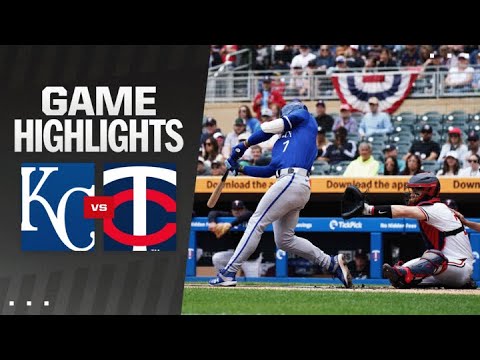 Royals vs. Twins Game Highlights (5/27/24) | MLB Highlights