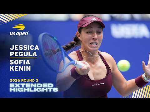 Jessica Pegula vs. Sofia Kenin Extended Highlights | 2026 US Open Round 2