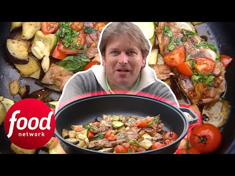 Lamb With Smoked Garlic & Veggies In Less Than 10 Minutes | James Martin's French Road Trip