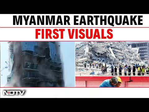 Myanmar Earthquake | Visuals Of  7.7 Magnitude Earthquake That Caused Massive Destruction