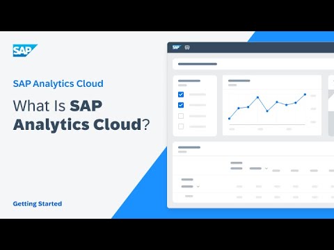 What is SAP Analytics Cloud?