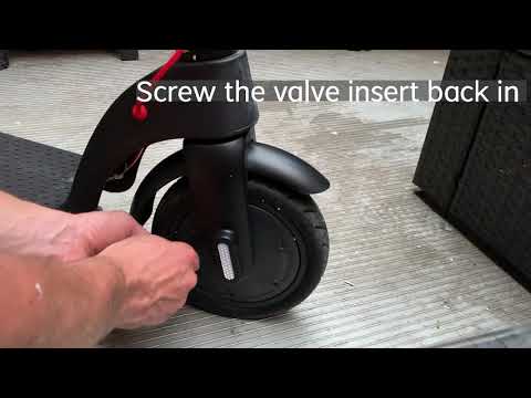 Levy Electric scooter tubeless tire repair