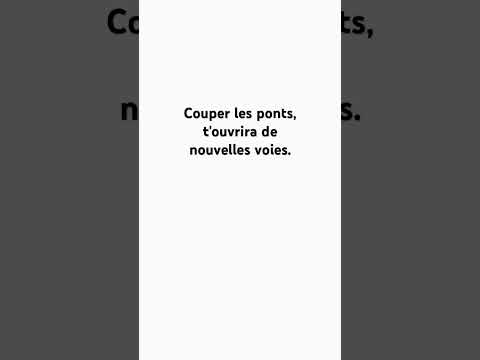 Couper #citation #proverbes #youtubeshorts #yt #ytshorts #youtube #mindset #developpementpersonnel