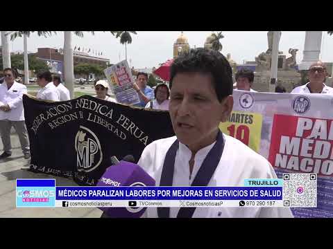 Trujillo: médicos paralizan labores por mejoras en servicios de salud