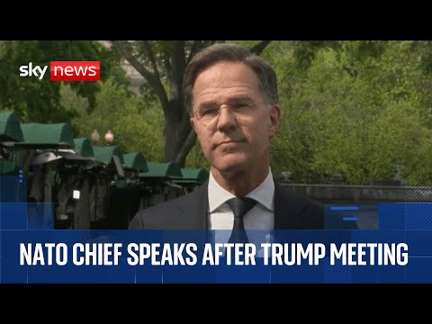 NATO chief Mark Rutte attends interagency meeting at US state department