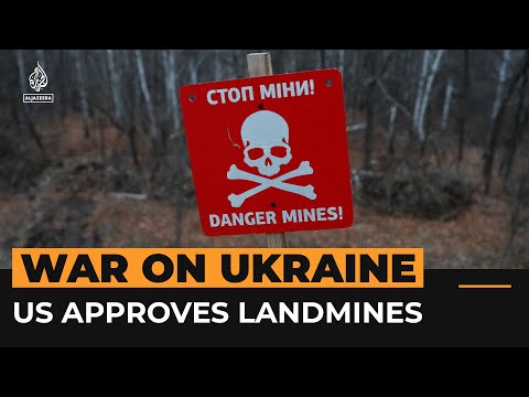 US approves landmine shipment for Ukraine after refusing for years | AJ #Shorts