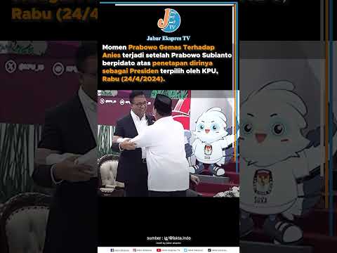 SHORT Momen Prabowo Gemas Terhadap Anies Setelah Prabowo Terpilih Sebagai Presiden