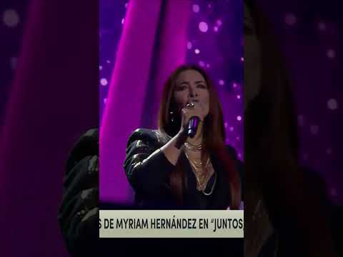 ¡TREMENDA!? Myriam Hernández se presentó en Juntos Chile Se Levanta