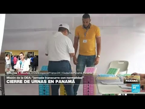 Informe desde Ciudad de Panamá: cierran las urnas y se inicia el conteo de votos • FRANCE 24