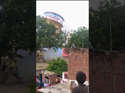 Pani ki Tanki kis tarah girate he Hain #shortvideo #viral #instagram #trending