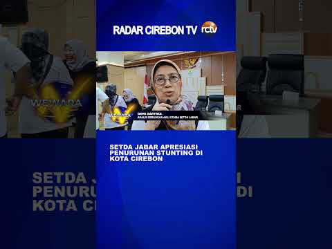 Setda Jabar Apresiasi Penurunan Stunting di Kota Cirebon