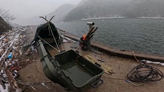Thumbnail for the video "Fishing and Camping Adventure Before the Big Freeze!"" from NORA JP FISHING