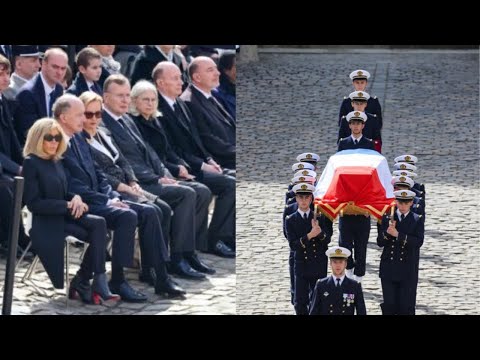 Obsèques Philippe de Gaulle : les adieux de ses enfants, devant les Macron et Albert de Monaco