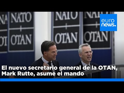 El nuevo secretario general de la OTAN, Mark Rutte, asume el mando con Ucrania como prioridad