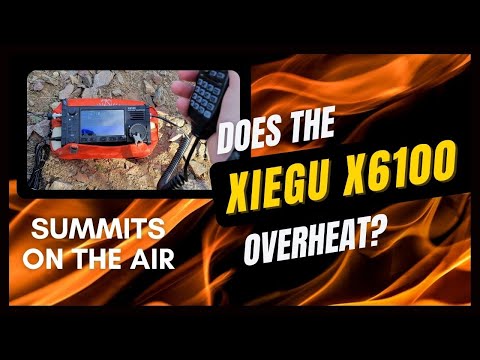 Does the Xiegu X6100 overheat?