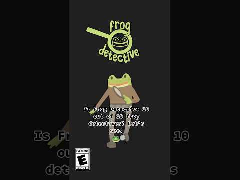 Dare you to name a better rating system #FrogDetective #IndieGame