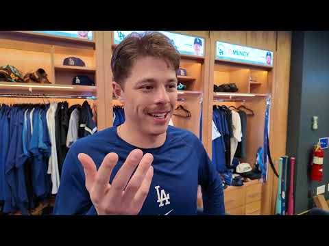 Hunter Feduccia <strong>Grateful</strong> Dodgers Traded Back For Him, Excited to Enter Postseason With LA’s Rotation