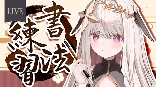 【雑談】好久沒有寫書法 易經小楷✦書道練習【露熙妲 Luxida．Vtuber】