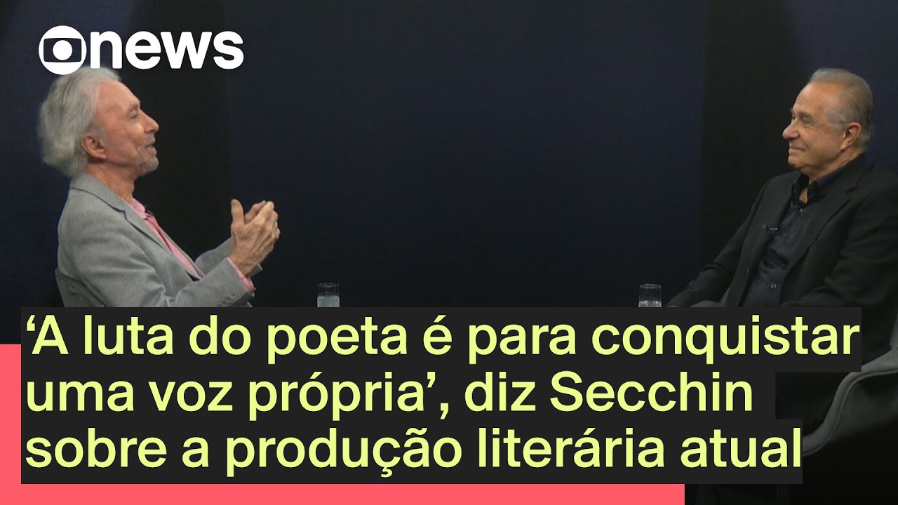 Secchin fala sobre os obstáculos da produção literária contemporânea | Roberto DÁvila