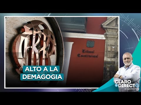 Alto a la demagogia - Claro y Directo con Augusto Álvarez Rodrich