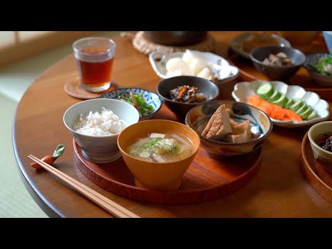 【１０品】秋野菜たっぷり！３日間の体にうれしい和食レシピ【主婦の日常】
